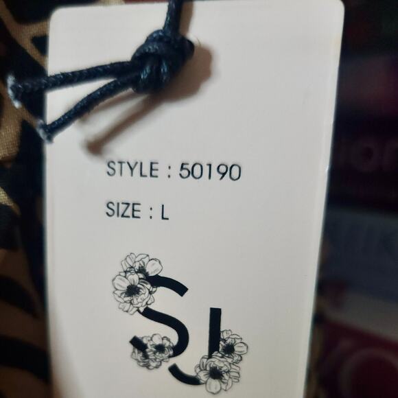 Sincerely Jules Brown and White Jumpsuit - Picture 6 of 6